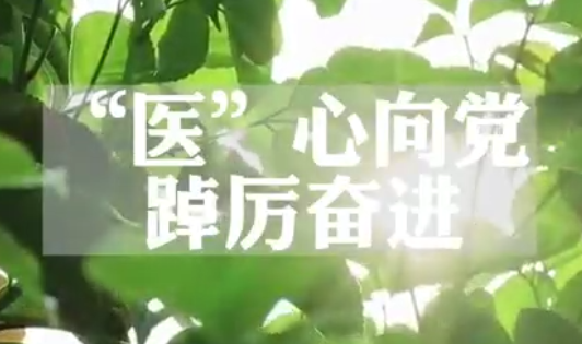 “医”心向党 踔厉奋进